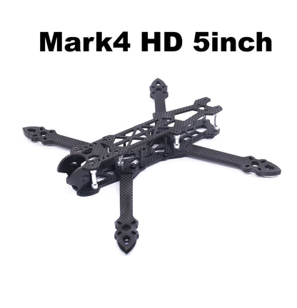 MARK4-HD Mark 4 HD 5inch 240mm / 7inch 295mm FPV Frame Kit Carbon Fiber w/ 5mm Arm For O3 FPV Racing Drone Quadcopter Freestyle