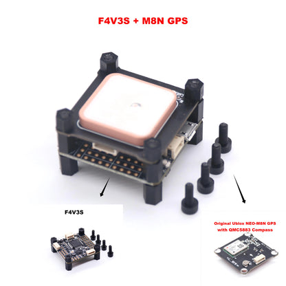 F4V3S F4 V3 V3S PLUS  LC INAV Betaflight Flight Controller Board Barometer OSD TF BN880 M8N GPS Quadcopter RC Drone FPV Racing