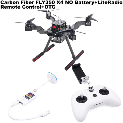 B-CUBE Open Source New Smart Drone FLY350 380MM F722 Quadrotor Rack RC Multicopter Multi-Rotor With Landing Gear Betaflight