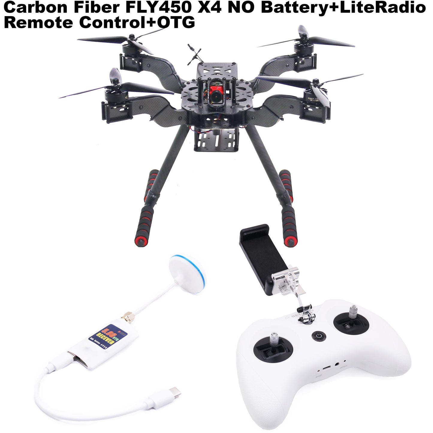 B-CUBE Open Source New Smart Drone FLY450 450MM F722 Quadrotor Rack RC Multicopter Multi-Rotor With Landing Gear Betaflight