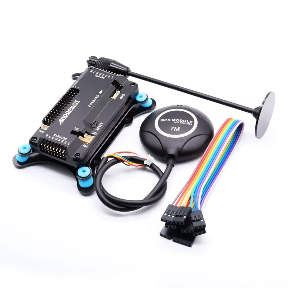 B-CUBE APM2.8 APM 2.8 flight controller Ardupilot +M7N GPS built-in compass +gps stand+shock absorber for RC Quadcopter Multicopter
