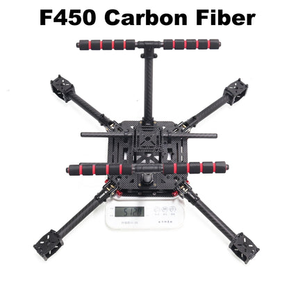 B-CUBE PIXHAWK 6C PRO Flight Control M8N Carbon Fiber 450 Frame Kit Ardupilot 100MW Radio Telemetry Quadcopter BLHELI 30A 2212 Motor ESC