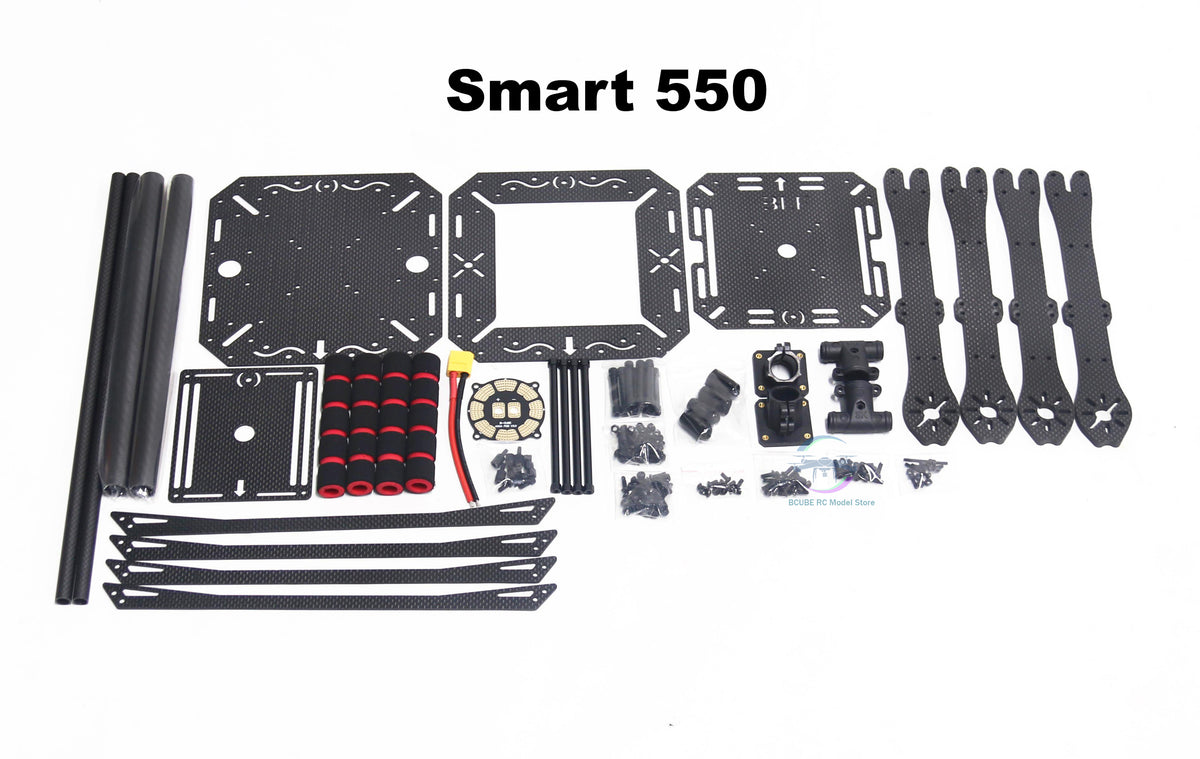 B-CUBE ZD550 550mm Carbon fiber Drone Frame FPV Quad APM Pixhawk Ardupilot Quadrotor Rack RC Multicopter Multi-Rotor With Landing Gear