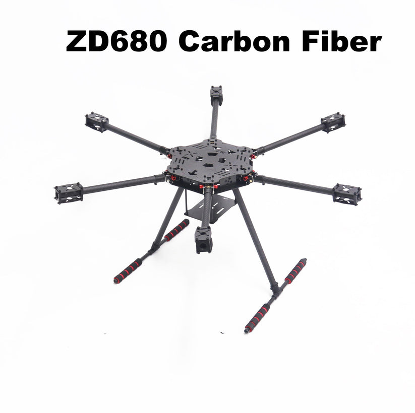 Rctosky ZD680 6C PRO M10 Full Carbon Fiber Hexa-Rotor Foldable Arm He ...