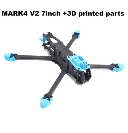 MARK4 V2 5 7 8 9 10-inch Flight Control 45/60A 4INI ESC rack drone FPV carbon fiber PV Racing Drone Quadcopter Freestyle