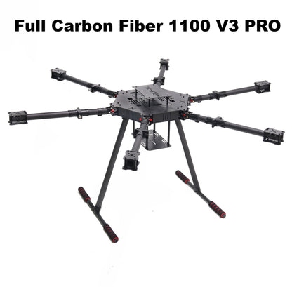 Pixhawk PX4 LX1100 V3 PRO all Carbon Fiber 1100mm Six Rotor Frame Flight Controller Drone Hexa-Rotor