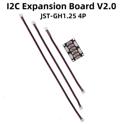 B-CUBE I2C expansion board V2.0 and I2C expansion board V3.0 splitter expansion module with JST-GH1.25 flight controller cable
