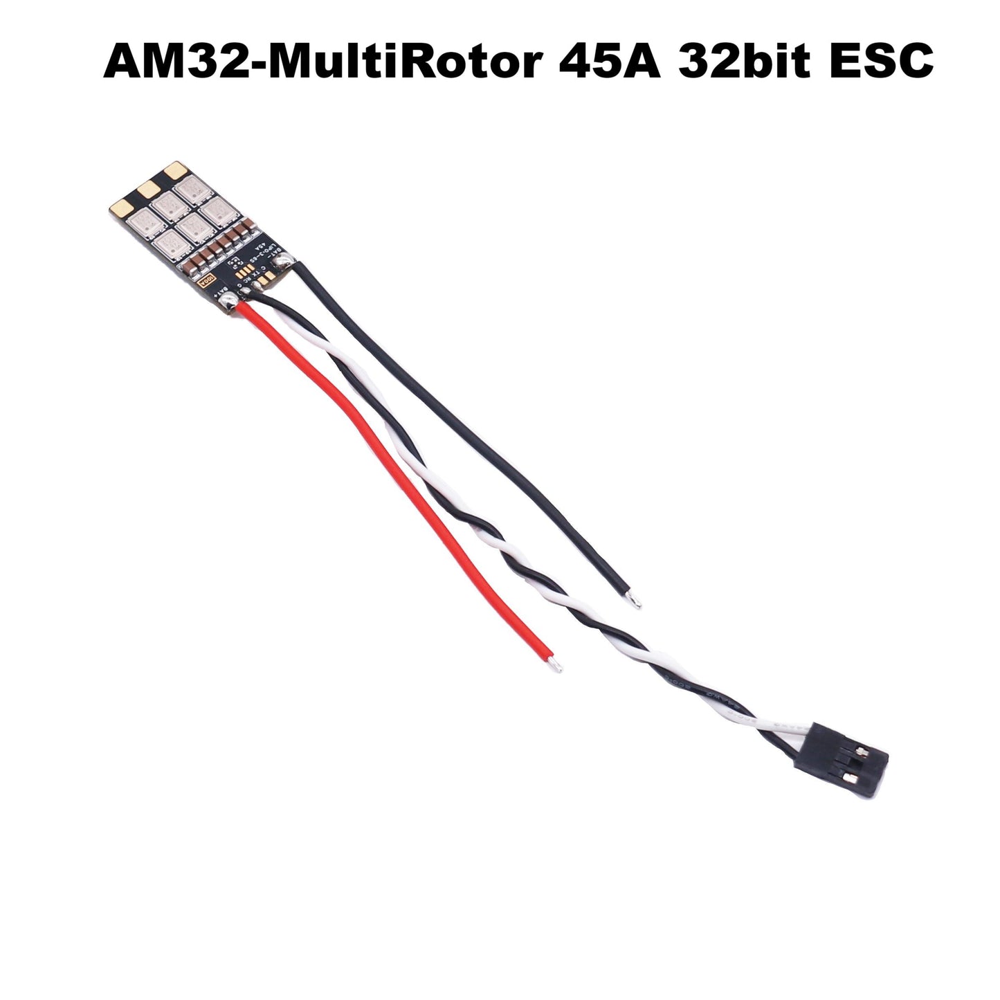 B-CUBE AM32-MultiRotor 45A 32bit ESC Support 3-6S Brushless Motor Support DShot300 600 PWM FPV F4 722 Flight Control