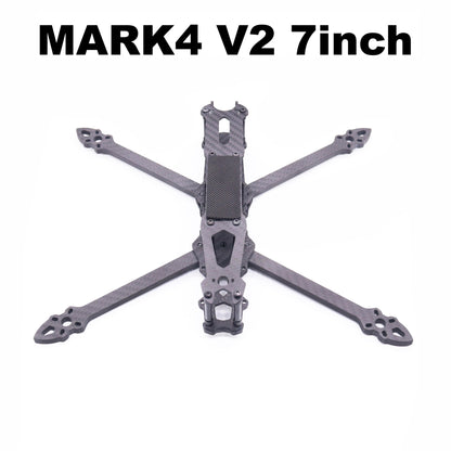 MARK4-V2 Mark 4 V2 5inch 240mm / 7inch 295mm FPV Frame Kit Carbon Fiber w/ 5mm Arm For O3 FPV Racing Drone Quadcopter Freestyle