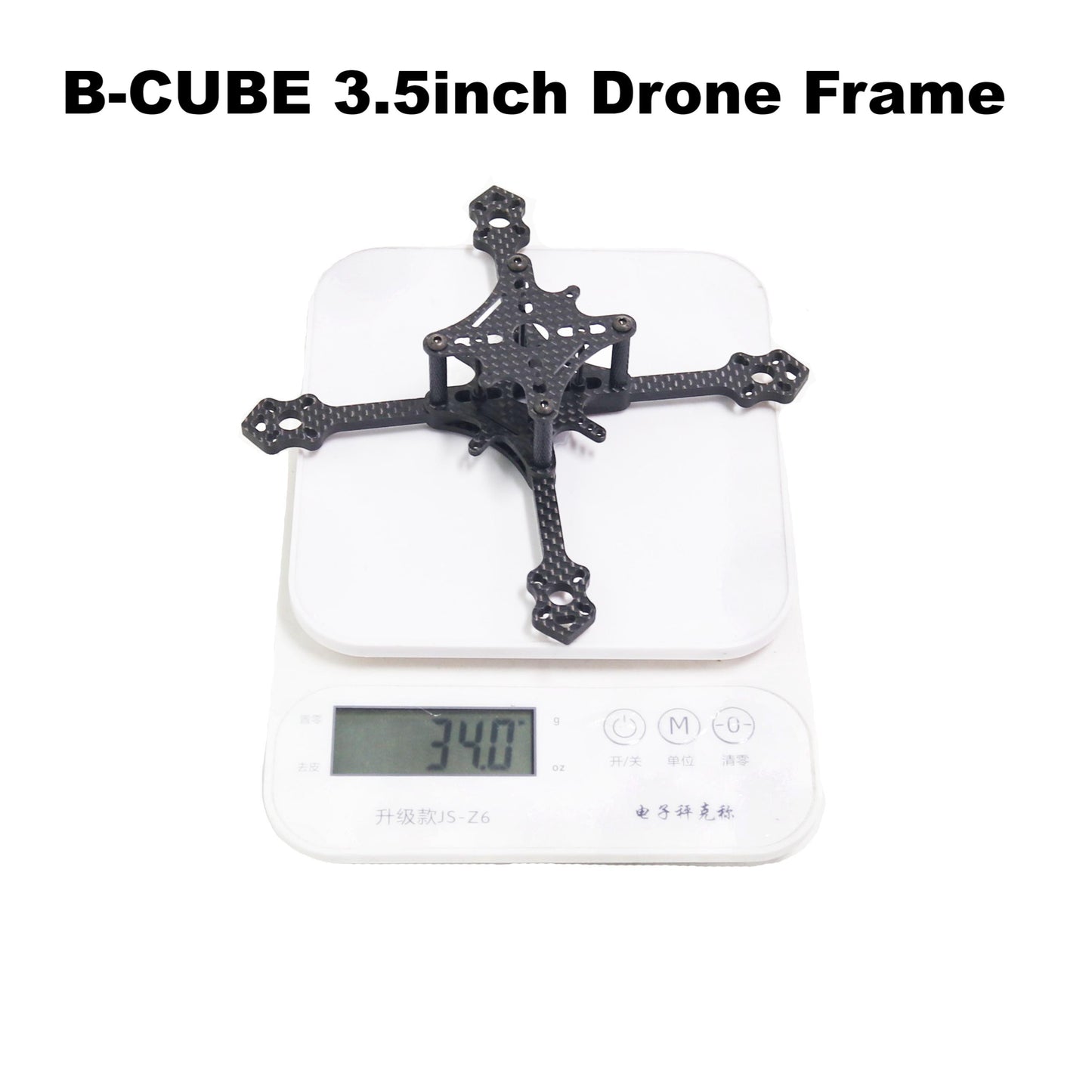 B-CUBE 3.5inch FPVDrone Frame Kit Carbon Fiber Racing Drone Quadcopter Freestyle INAV Beatflight F722Ardupilot PX4Flight Control