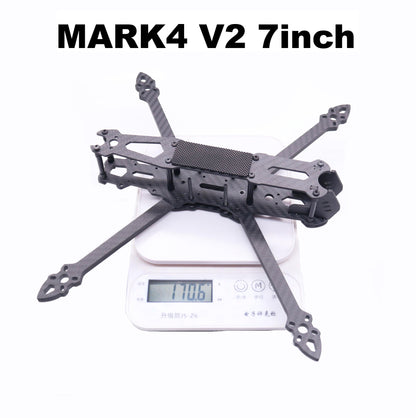 MARK4-V2 Mark 4 V2 5inch 240mm / 7inch 295mm FPV Frame Kit Carbon Fiber w/ 5mm Arm For O3 FPV Racing Drone Quadcopter Freestyle