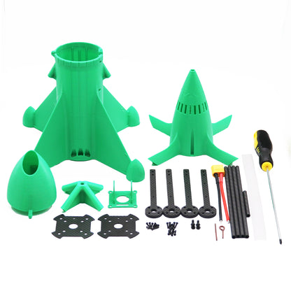 Комплект рамы для дрона B-CUBE Rocket 5 дюймов FPV из углеродного волокна для гоночного дрона, квадрокоптера для фристайла INAV Beatflight F722 Ardupilot PX4 