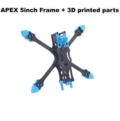 APEX 5inch FPV Drone Frame Kit Carbon Fiber Racing Drone Quadcopter Freestyle INAV Beatflight F722 Ardupilot PX4 Flight Control
