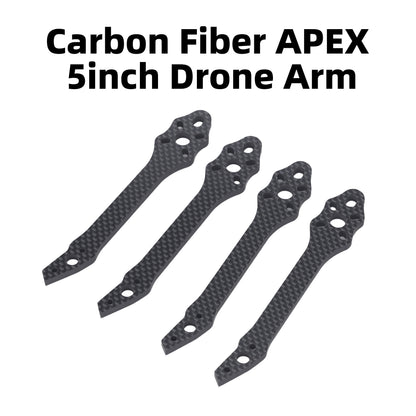 B-CUBE APEX 5-inch arm FPV drone frame kit Carbon fiber racing drone quadcopter Freestyle INAV Beatflight F722 Ardupilot flight control