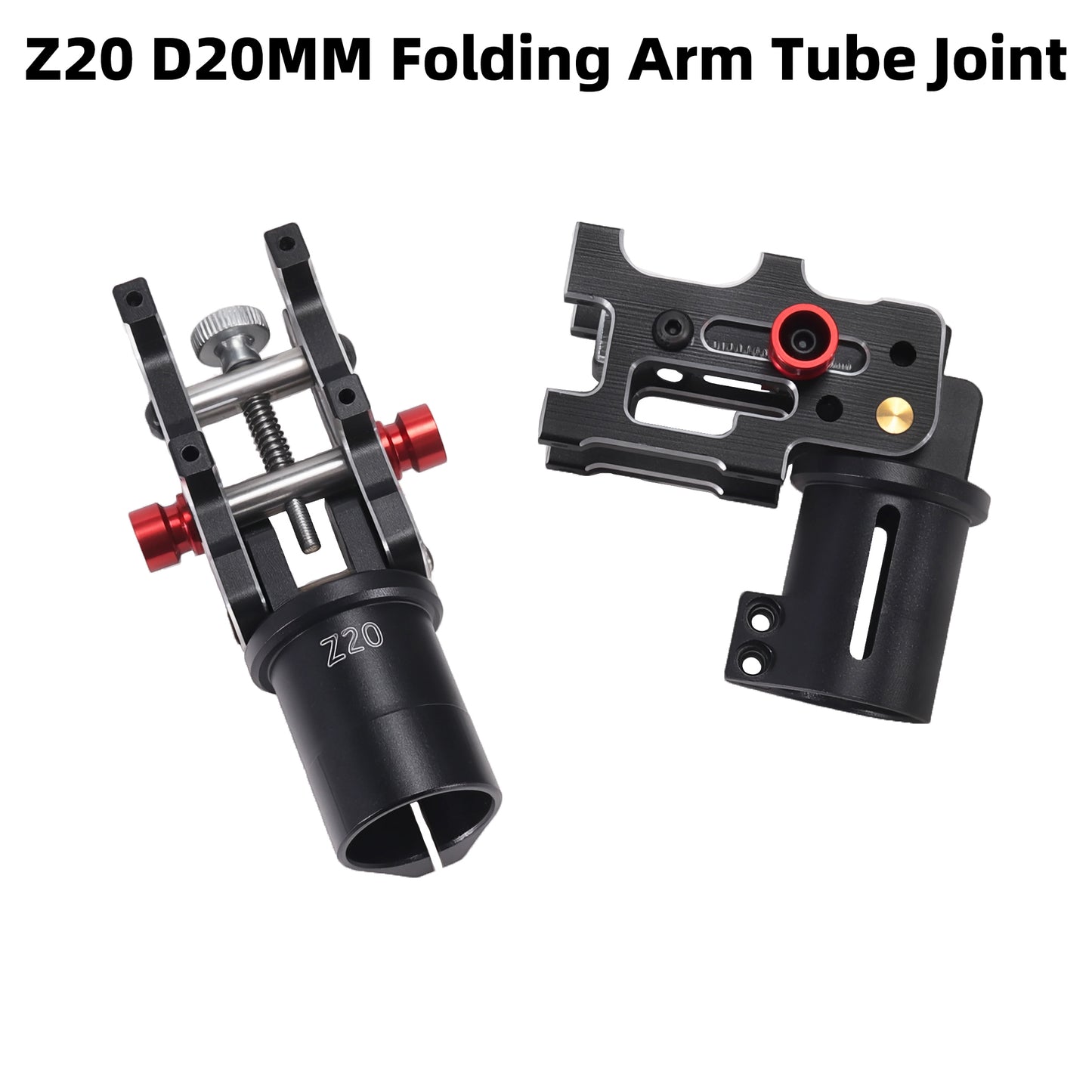 B-CUBE Z16/Z20/Z25 CNC Aluminum Folding Arm Tube Joint DIY for Dia 16mm 20mm 25mmAutomatic Auto RC Quadcopter Hexacopter Multirotor