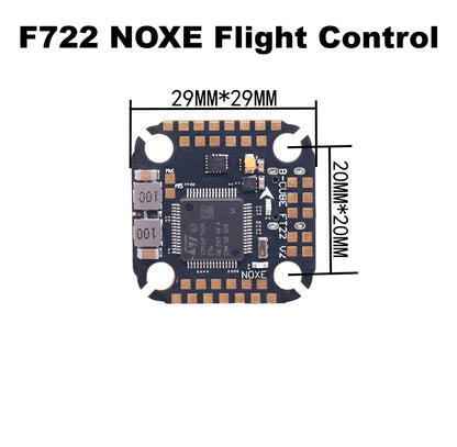RCtoSky B-CUBE F722 NOXE FC ICM-42688-P 3-6S STM32 TYPE-C For ELRS TBS CRSF SBUS IBUS DSM2 DSMX FPV Drone 20X20MM