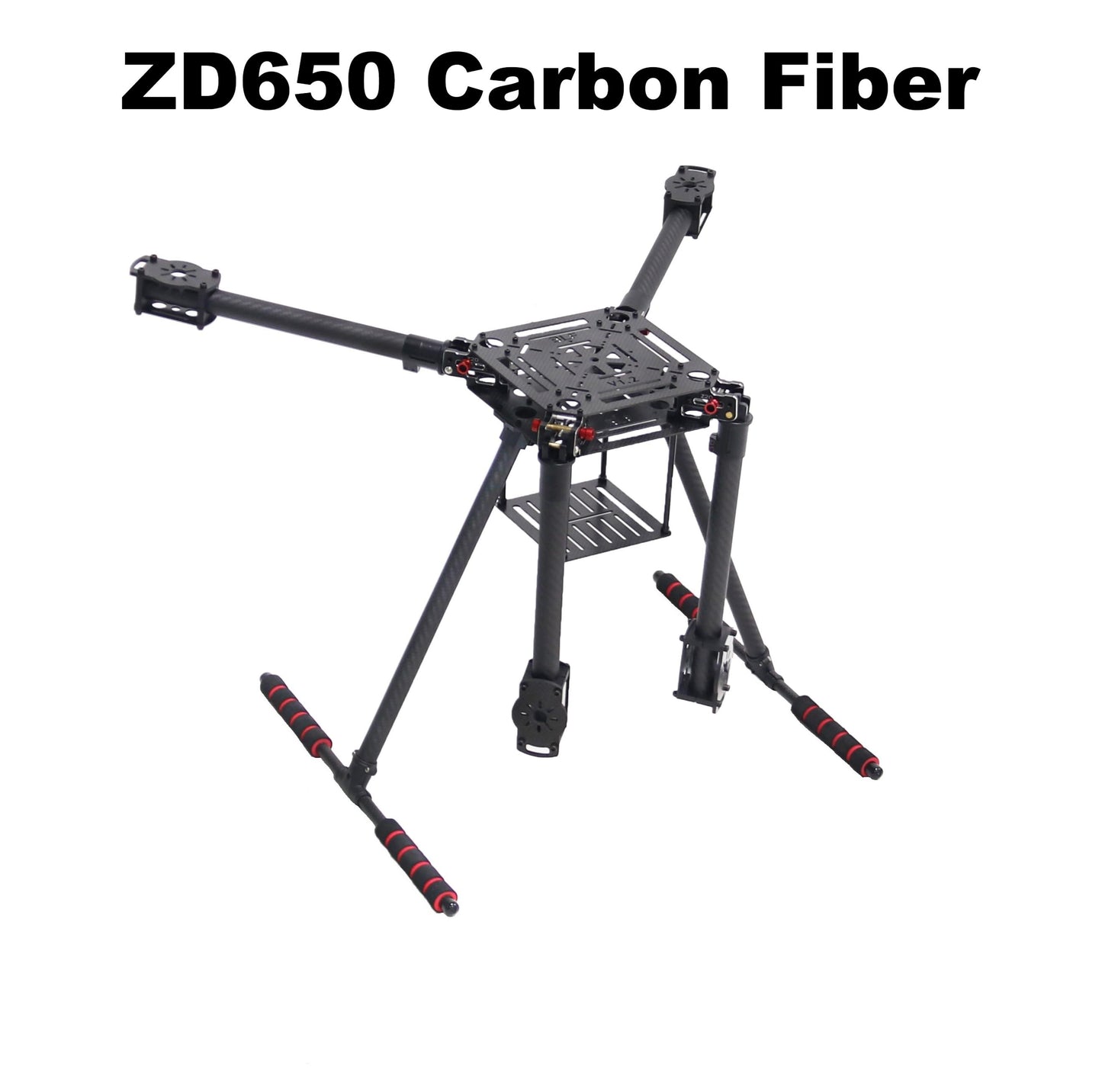 RCtoSky ZD550 550mm/ZD650 650mm Carbon fiber Quadcopter Frame FPV Quad with Carbon Fiber Landing Skid F550