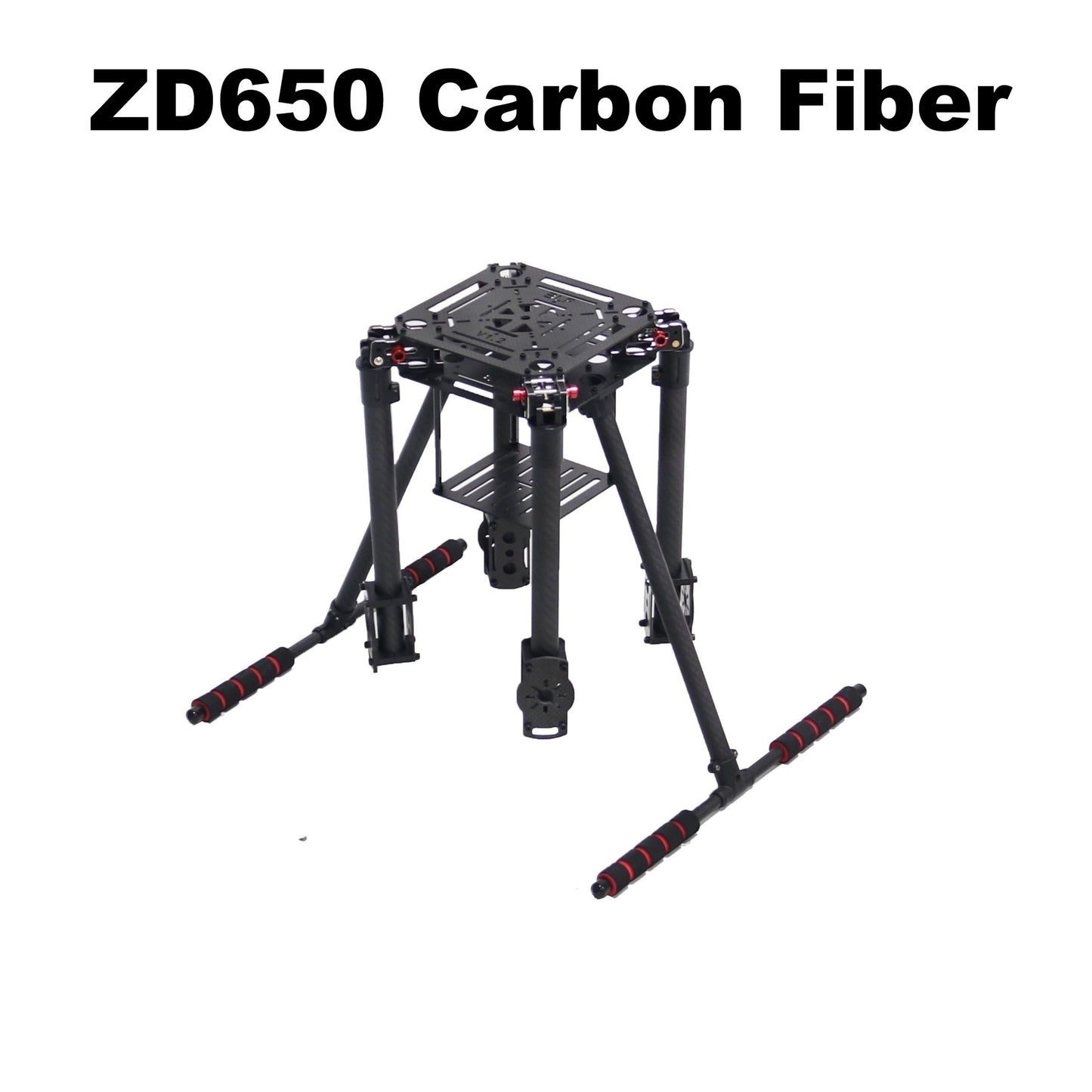 Рама квадрокоптера RCtoSky ZD650 650 мм из углеродного волокна FPV Quad с посадочной площадкой из углеродного волокна F650