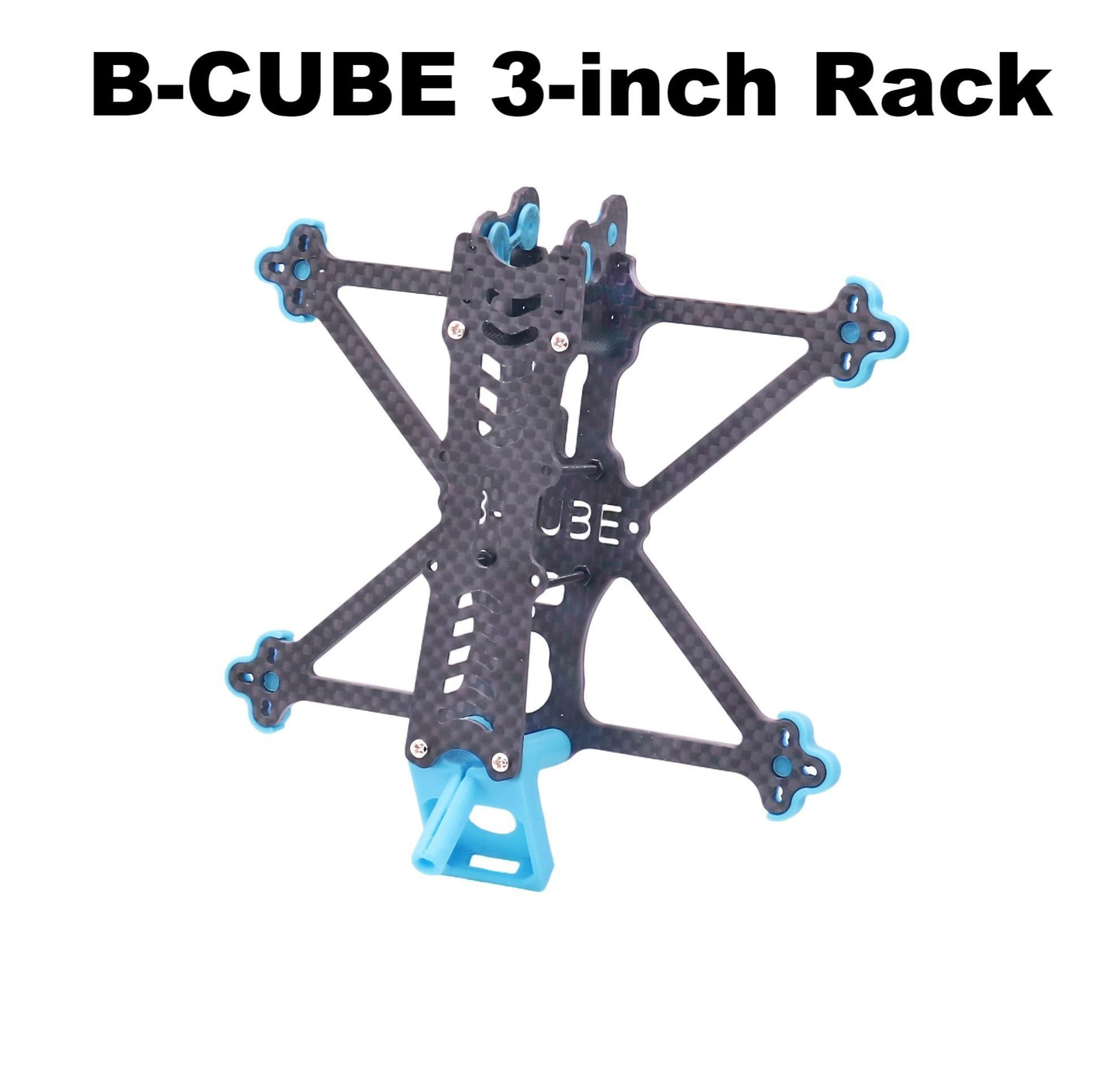 B-CUBE 3inch DJI O4 FPV Drone Frame Kit Carbon Fiber Racing Quadcopter Freestyle INAV Beatflight F722 PX4 Flight Control