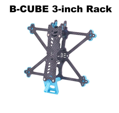 B-CUBE 3inch DJI O4 FPV Drone Frame Kit Carbon Fiber Racing Quadcopter Freestyle INAV Beatflight F722 PX4 Flight Control