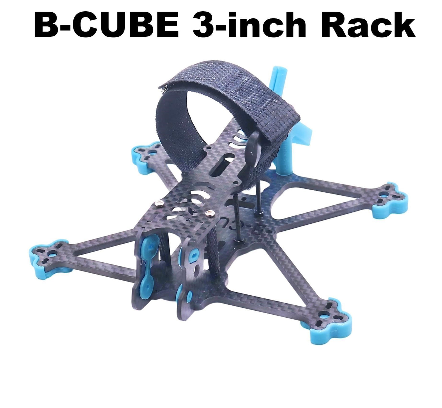 B-CUBE 3inch DJI O4 FPV Drone Frame Kit Carbon Fiber Racing Quadcopter Freestyle INAV Beatflight F722 PX4 Flight Control