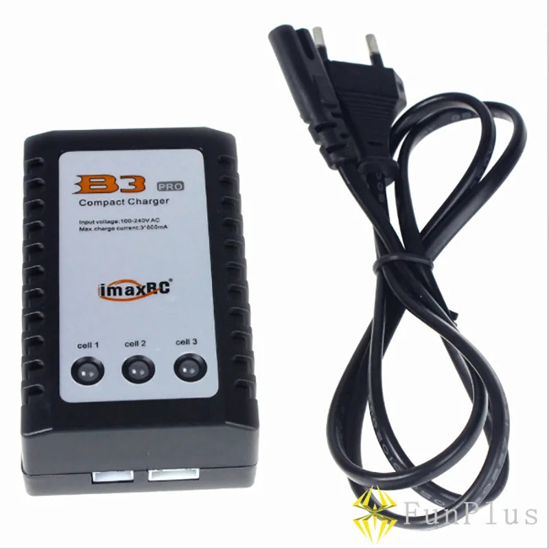 IMAX B3AC Compact Charger Pro Lipo Battery Adapter 2S 3S 7.4V 11.1V Professional Balance Charger + EU US UK AU Power Supp