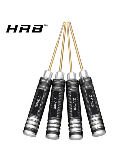 1.5mm 2.0mm 2.5mm 3.0mm Hex Screw Driver Set Titanium Hexagon Screwdriver Wrench Tool Kit for Multi-Axis FPV Drone