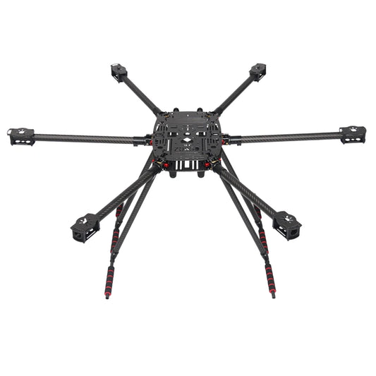 B-CUBE ZD850 PRO Full Carbon Fiber ZD 850 Frame Kit with Unflodable Landing Gear Foldable Arm for FPV DIY Aircraft Hexacopter