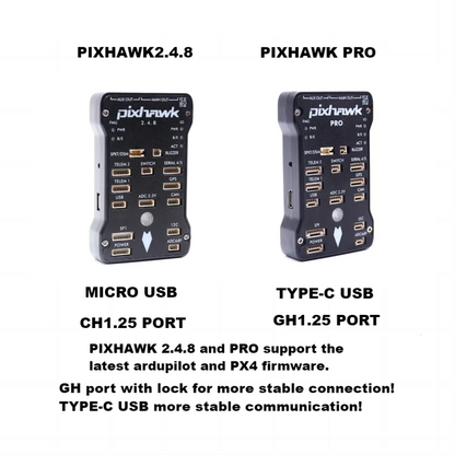 PIXHAWK PRO PX4 PIX 32 Bit Flight Controller PPM Encode I2C Safety Button Autopilot RC Quadcopter Ardupilot ArduPlane ArduRover