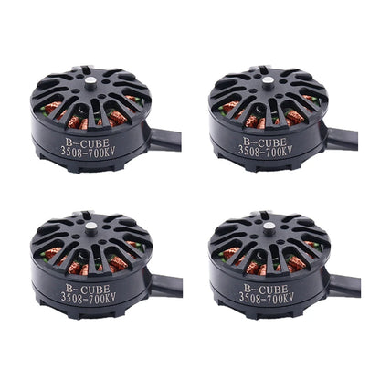 B-CUBE 4PCS 3508 380/700KV бесщеточный двигатель для PIXHAWK FPV ZD550 850 рама дальнего действия LR7 дроны DIY части полет мультикоптера 