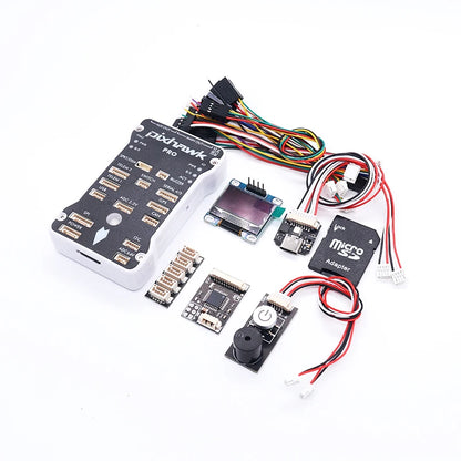 PixHawk PRO PX4 PIX 32 Bit Flight Controller PPM Encode I2C RGB OLED White Shell  Autopilot RC Quadcopter Ardupilot ArduPlane