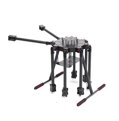B-CUBE LX1100  8 Axle Octocopter Umbrella Type Folding Frame Multicopter Electronic Retractable Landing Skid DJI S1000 Tarot X8