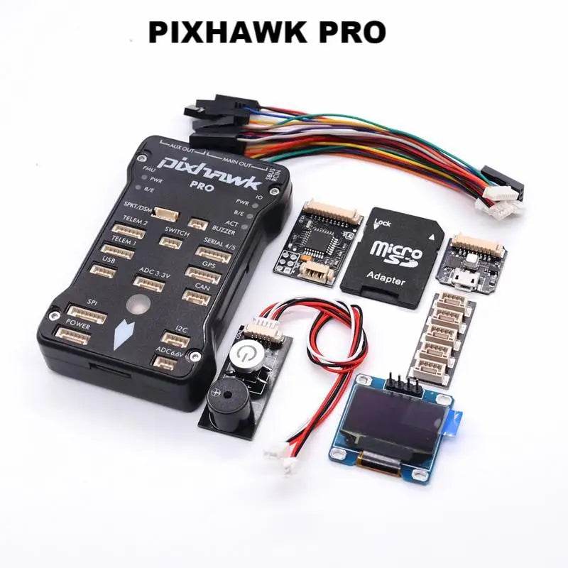 PIXHAWK PRO PX4 PIX 32 Bit Flight Controller PPM Encode I2C RGB OLED Safety Button Autopilot RC Quadcopter Ardupilot ArduPlane