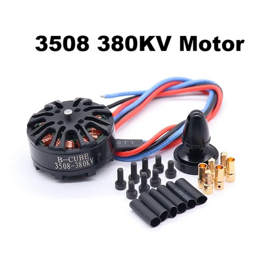 B-CUBE 4PCS 3508 380KV Brushless Motor for PIXHAWK FPV ZD550 850 Frame Long Range LR7 Drones DIY Parts Multicopter Flight