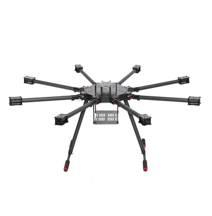 B-CUBE LX1100  8 Axle Octocopter Umbrella Type Folding Frame Multicopter Electronic Retractable Landing Skid DJI S1000 Tarot X8