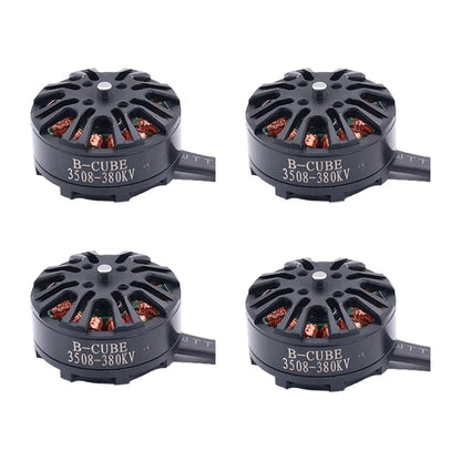 B-CUBE 4PCS 3508 380/700KV бесщеточный двигатель для PIXHAWK FPV ZD550 850 рама дальнего действия LR7 дроны DIY части полет мультикоптера 