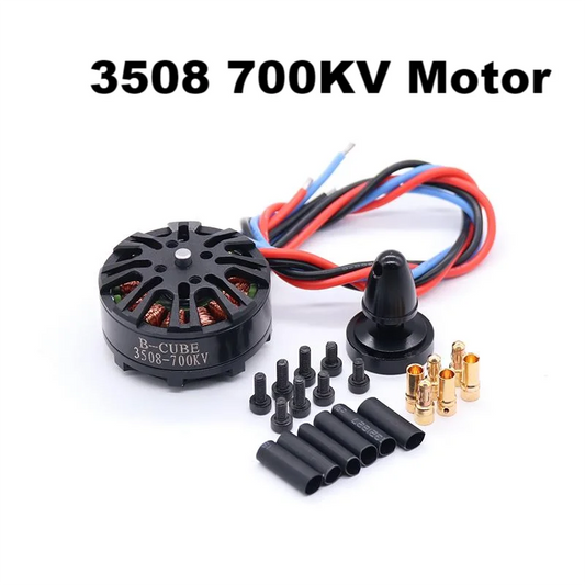 B-CUBE 4PCS 3508 380/700KV бесщеточный двигатель для PIXHAWK FPV ZD550 850 рама дальнего действия LR7 дроны DIY части полет мультикоптера 