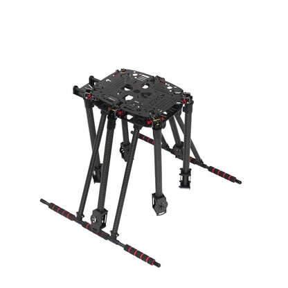 B-CUBE ZD850 PRO Full Carbon Fiber ZD 850 Frame Kit with Unflodable Landing Gear Foldable Arm for FPV DIY Aircraft Hexacopter