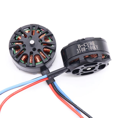 B-CUBE 4PCS 3508 380/700KV бесщеточный двигатель для PIXHAWK FPV ZD550 850 рама дальнего действия LR7 дроны DIY части полет мультикоптера 