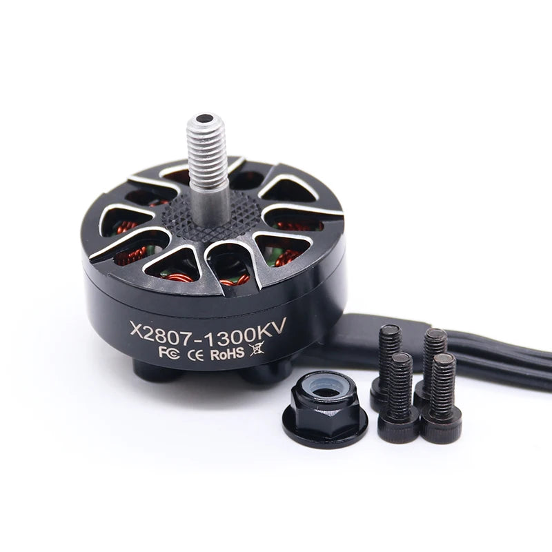 B-CUBE 4PCS Uangel A2807 1300KV Brushless Motor for FPV Freestyle 6inch 7inch Long Range LR7 Drones DIY Parts Multicopter Spare