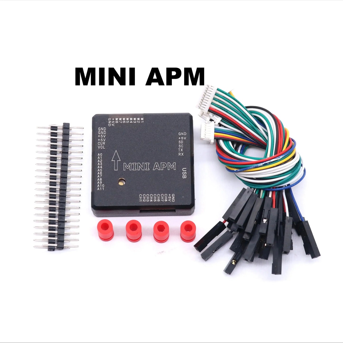 Apm Mini Pinout RCtosky MiNi APM With Casing V3.3 Flight Controller Ardupilot Quadcop ...
