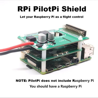 RPi PilotPi Shield Flight Control PX4 Прошивка Датчик и Питание С Raspberry Pi OS M8N GPS 32 Бит Автопилот Коптер Самолет 