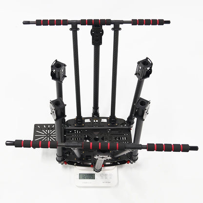 B-CUBE ZD850 PRO Full Carbon Fiber ZD 850 Frame Kit with Unflodable Landing Gear Foldable Arm for FPV DIY Aircraft Hexacopter