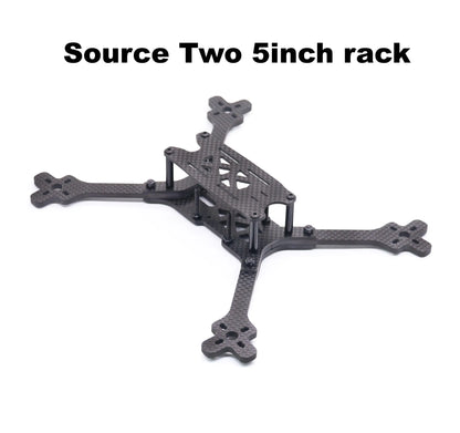 B-CUBE Zero Two Open Source FPV Drone Frame Kit Carbon Fiber 5inch For O3 FPV Racing Drone Quadcopter Freestyle