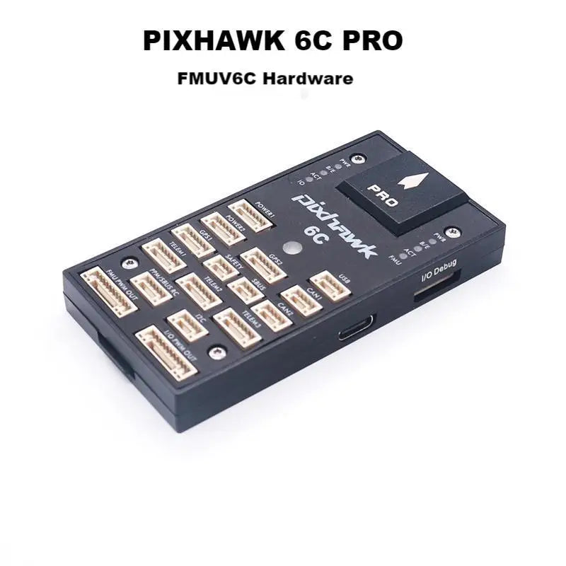 PIXHAWK 6C PRO FMUV6C Ardupilot PX4 32-битный контроллер полета автопилот с 4G SD безопасность встроенный зуммер вертолет самолет вездеход лодка 
