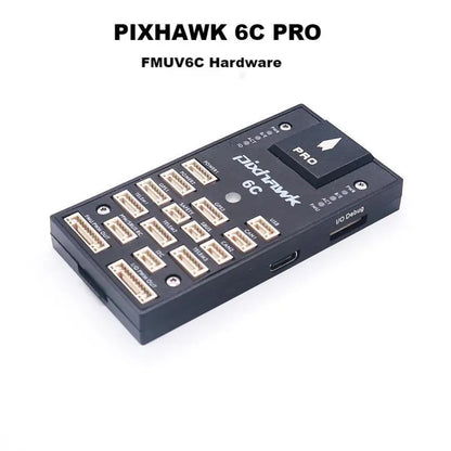 PIXHAWK 6C PRO FMUV6C Ardupilot PX4 32-битный контроллер полета автопилот с 4G SD безопасность встроенный зуммер вертолет самолет вездеход лодка 