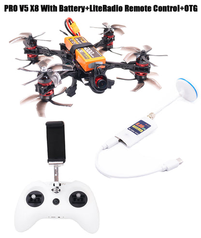 B-CUBE PRO V5 5inch FPV Drone Frame Kit Carbon Fiber Racing Quadcopter Freestyle INAV Beatflight F722 Ardupilot Flight Control