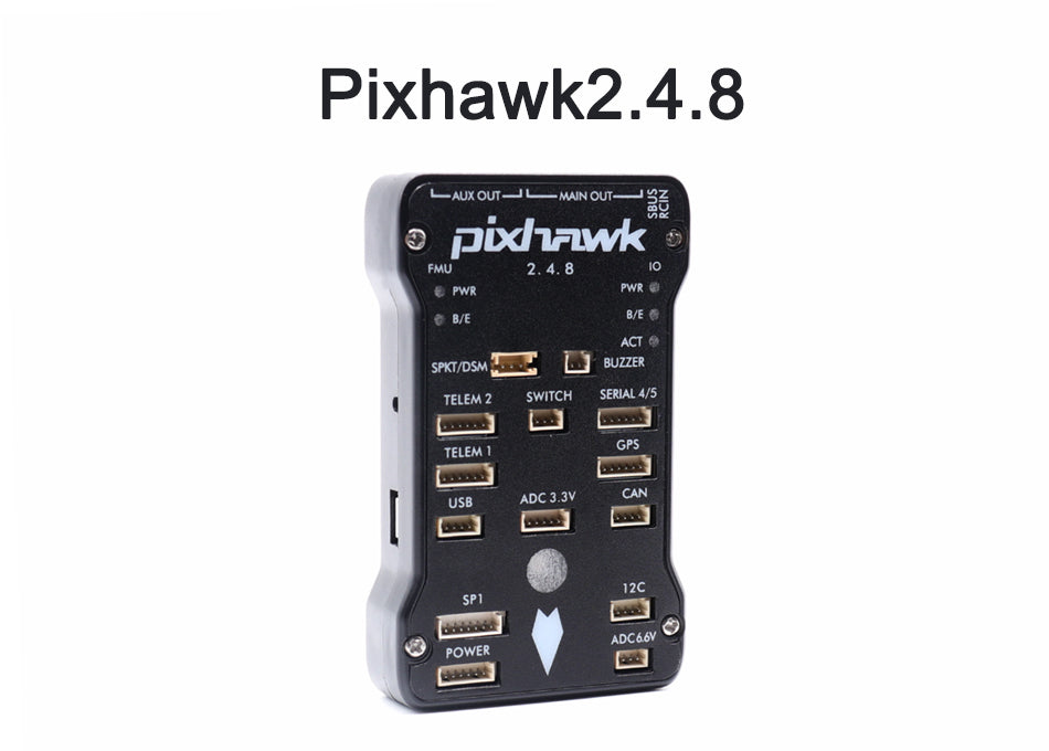 Pixhawk PX4 PIX 2.4.8 32 ビット フライト コントローラー オートパイロット 4G SD 安全スイッチ ブザー PPM I2C RC クワッドコプター Ardupilot 付き