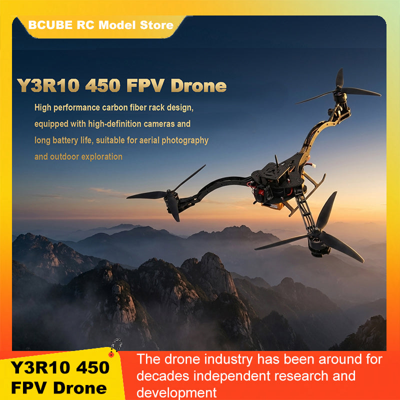 B-CUBE Y3 Carbon Fiber three-axis Frame F450 crossing three-axis frame three-axis drone frame F722 INAV BF