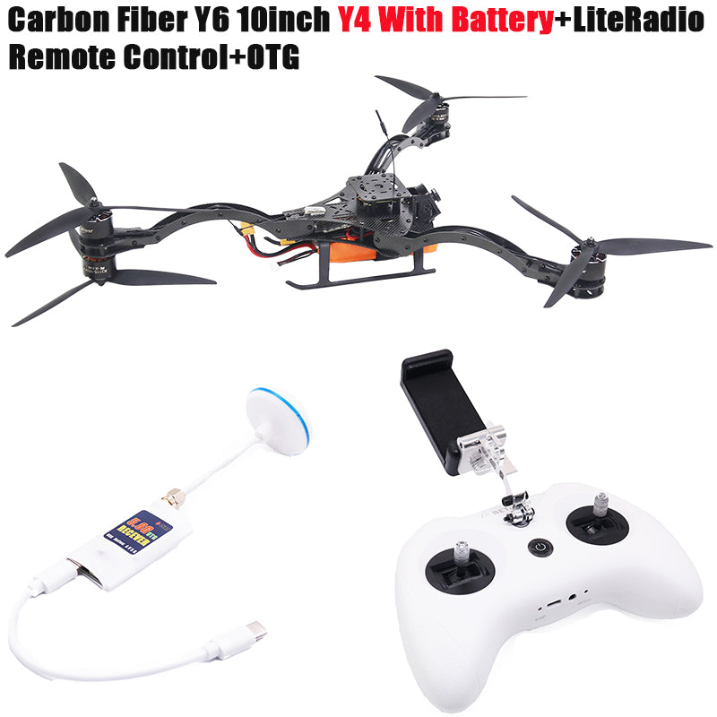B-CUBE Y6 carbon fiber three-axis frame f450 crossing three-axis frame three-axis drone frame F722 INAV BF